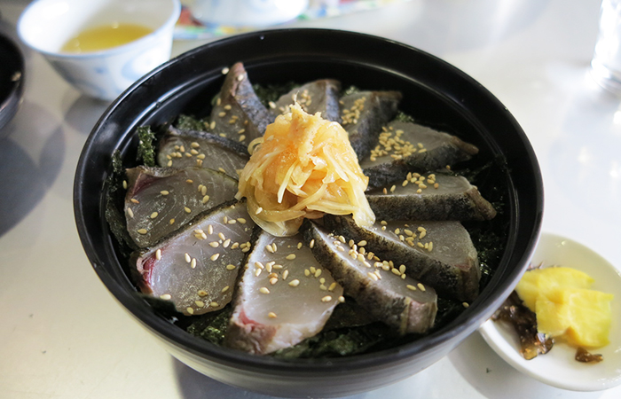 新島水産 生さわら丼