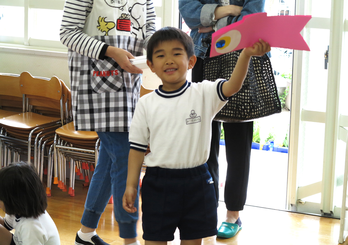 長男の幼稚園・授業参観に行ってきました