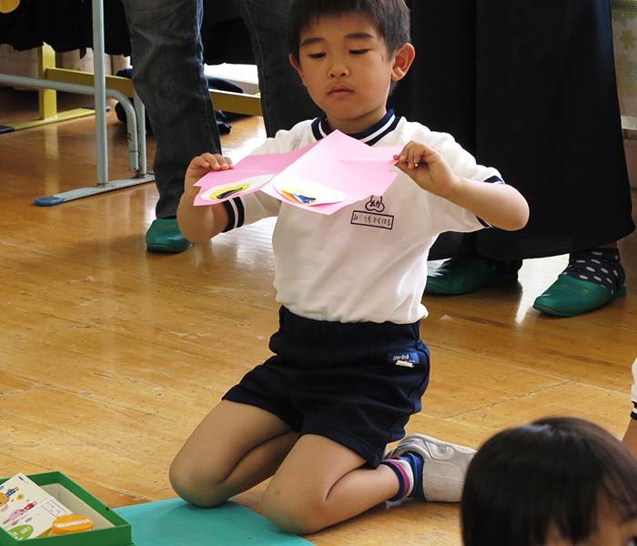 幼稚園 鯉のぼり製作