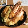 淡路島・新島水産本店で海鮮ランチ❗️溢れんばかりの海鮮天丼が美味しいよー😙