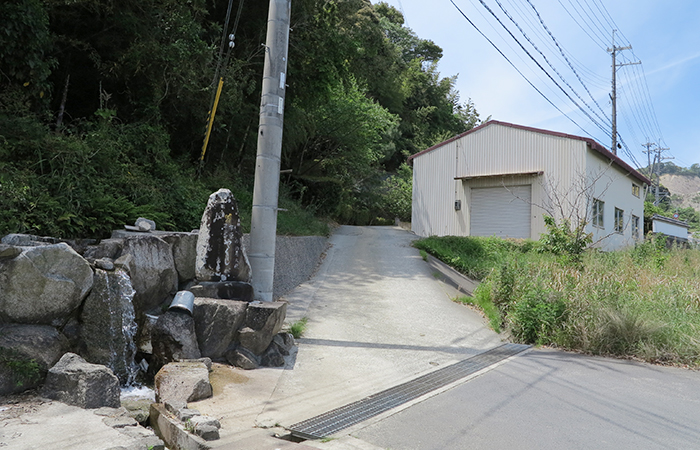 淡路島　薬師庵入り口