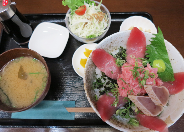 トロ兄ィー食堂 赤身&ネギトロ相盛丼