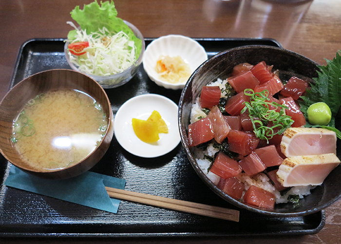 トロ兄ィー食堂 マグロヅケ丼