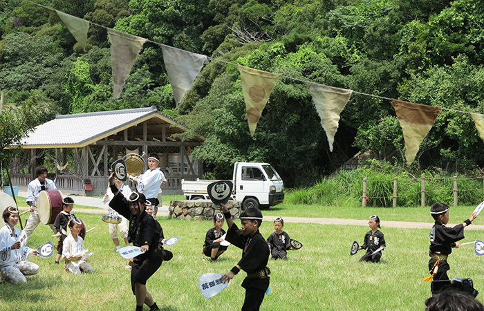 淡路島 成ヶ島 ハマボウ祭り 阿波踊り