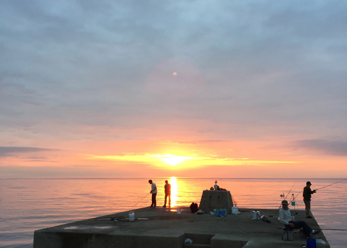 7月19日の朝日