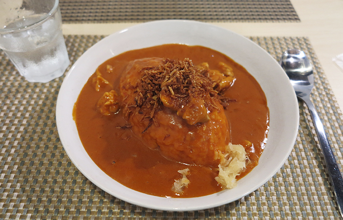 ふくカフェ 淡路島バターチキンカレー