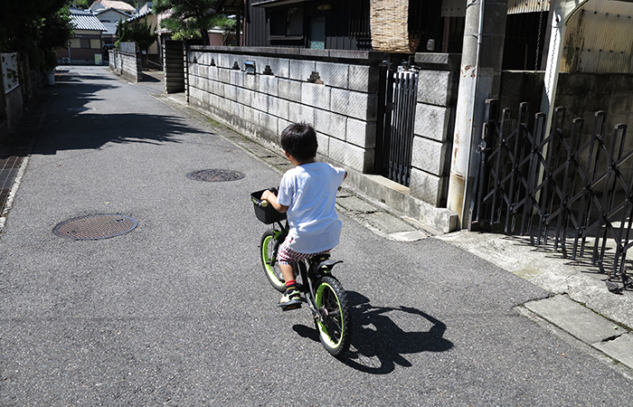 自転車乗れた