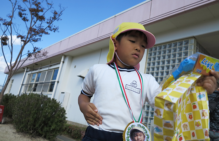 長男の運動会