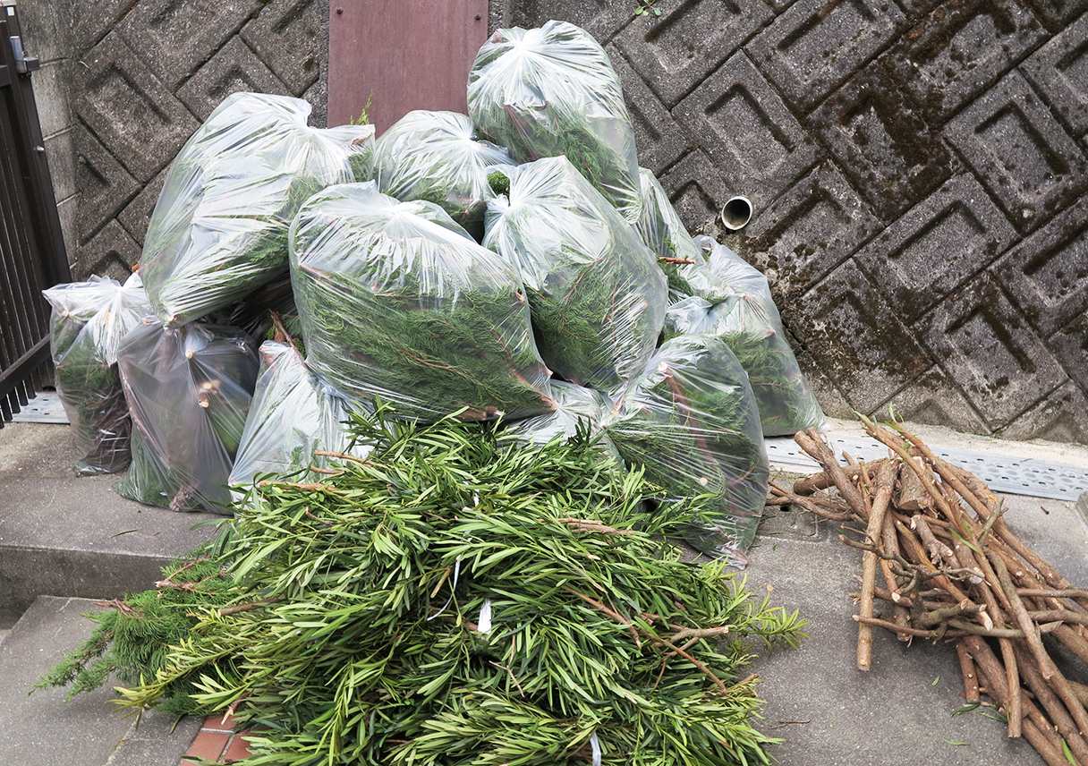 100kg以上のゴミ捨て終了。2018年をスッキリ迎えます