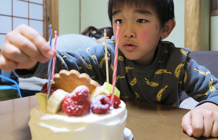 誕生日ケーキ