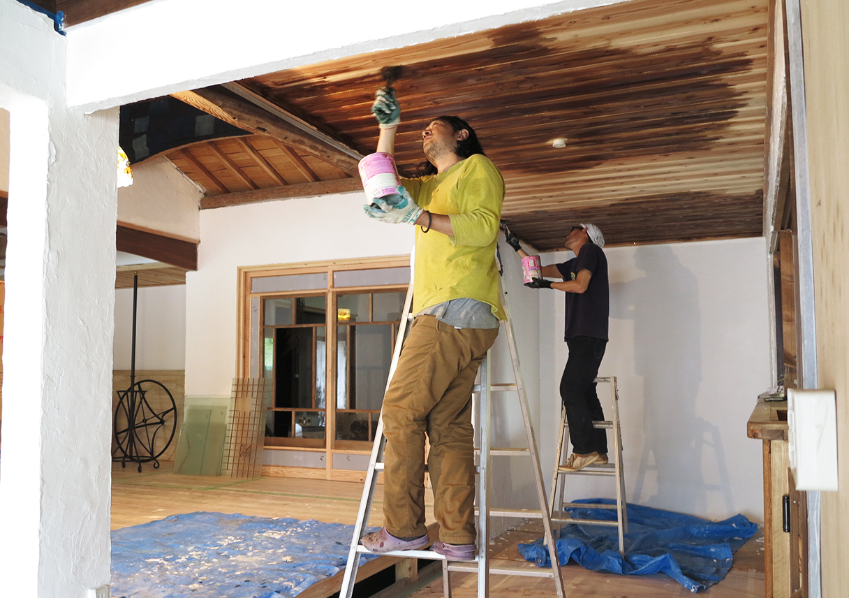 友達のお店づくりを手伝ってきましたー