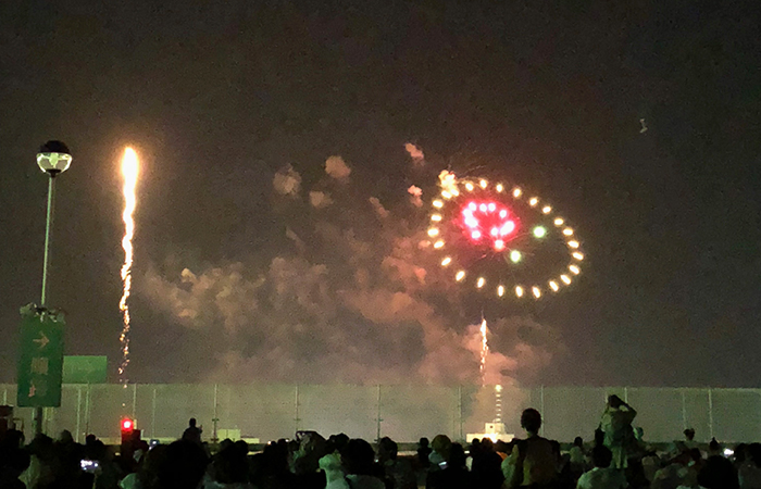 淡路島まつり タコ花火