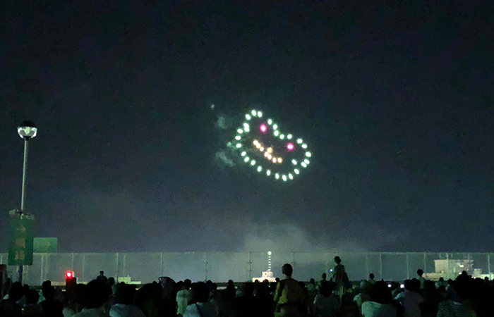 淡路島まつり 花火大会で 狸の花火 をゲット 動画あり