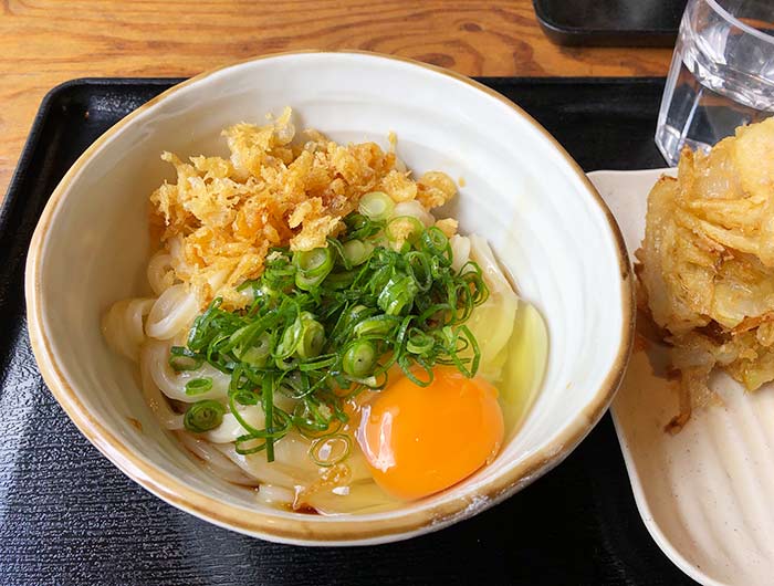 淡家の釜玉うどん