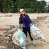 大浜海岸で清掃活動