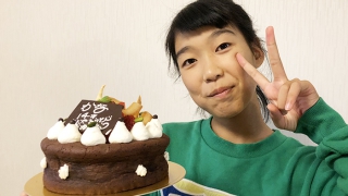 日洋堂の誕生日ケーキ