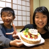 ケーキと子供たち