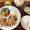 12時前の入店で日替わり定食（550円）ゲット😁やっぱり県職員だけのランチ利用は勿体な