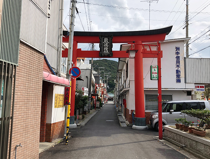 厳島神社の鳥居