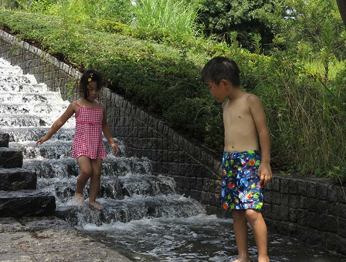 淡路島公園　水上アスレチック