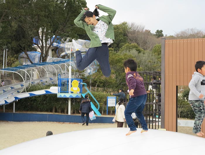 淡路島公園のアスレチック