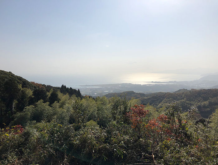 摩耶山展望所からの眺め