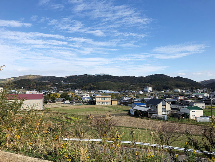 長林寺からの眺め