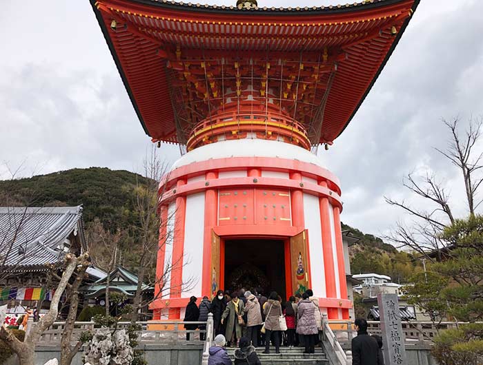 淡路島 八浄寺 瑜祗七福宝塔（ゆぎしちふくほうとう）