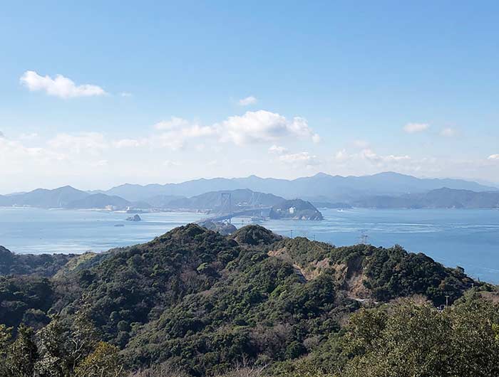 うずの丘大鳴門記念館 おっ玉葱からの景色