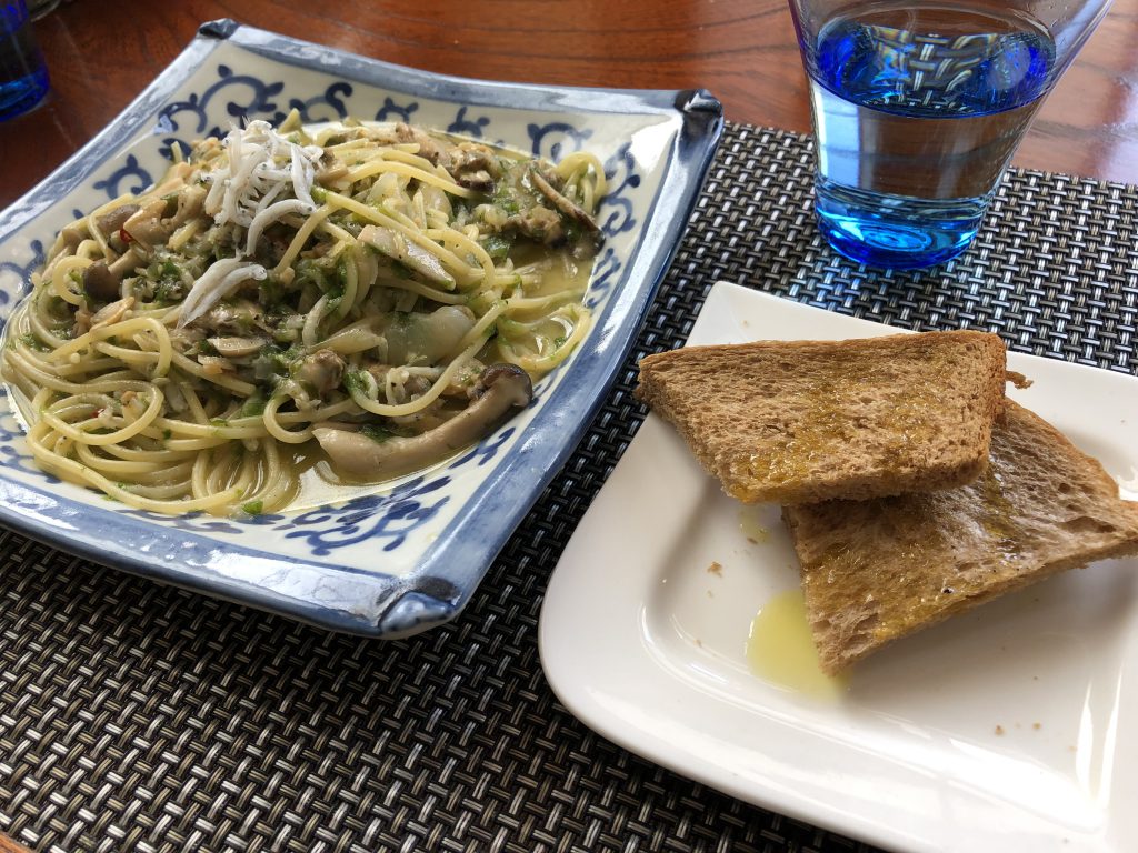 淡波家 しまあげ本日の島スパゲティ