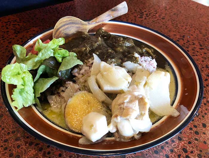 ゲストハウス花野 食のわ カレー