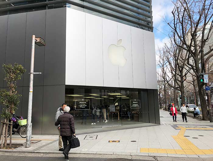 大阪心斎橋Apple