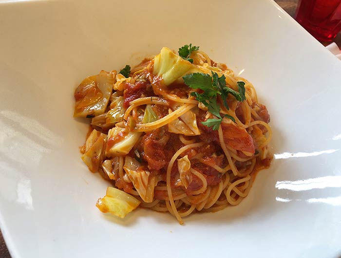 淡路島 いたりあ亭 トマトパスタ