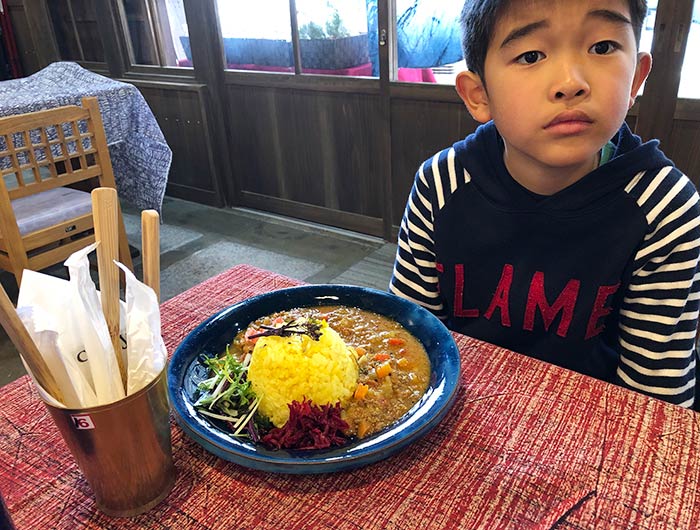 mong curry（モンカレー）と息子