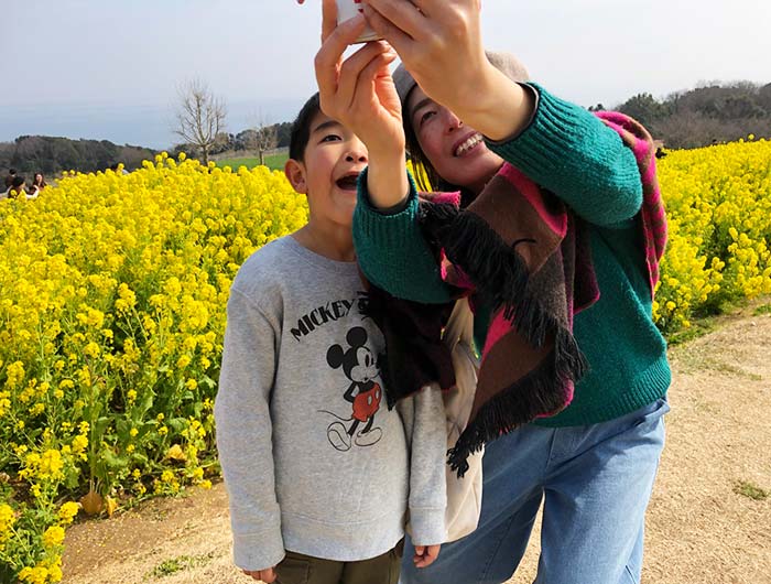 淡路島 あわじ花さじき春の観光 3月 4月は菜の花が見頃ですよ