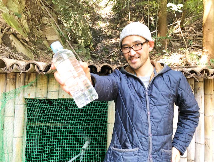 淡路島の湧水「御井の清水」を妙見山に登って汲んできました〜😁