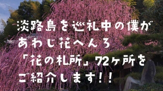 淡路島を巡礼中の僕が、あわじ花へんろ「花の札所」72ヶ所をご紹介