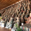 淡路島・蓮花寺を花へんろ観光。「五百羅漢」は見応え十分でした〜😙