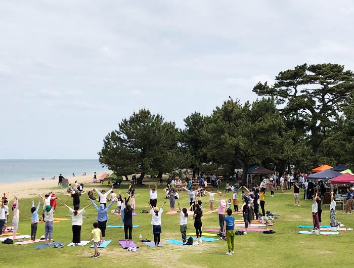 AWAJI BEACH YOGA・島の食卓2019春