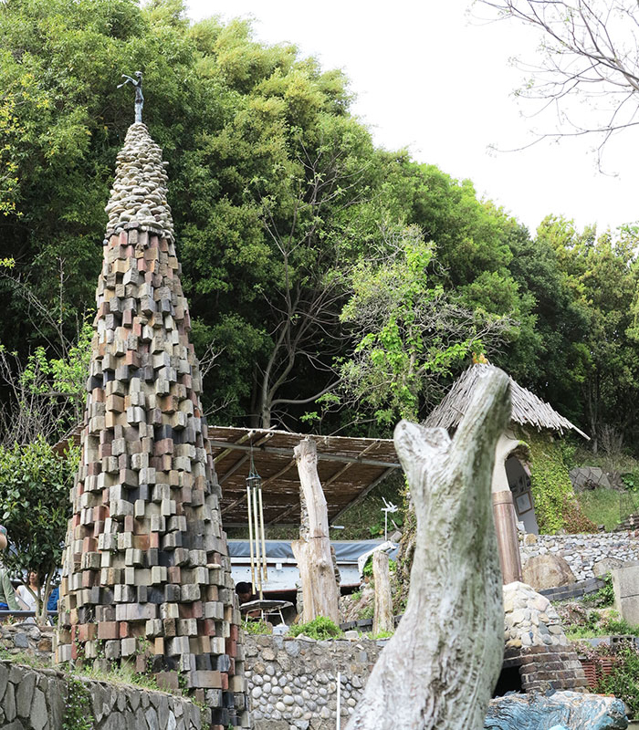 アート山大石可久也美術館 美の女神の塔