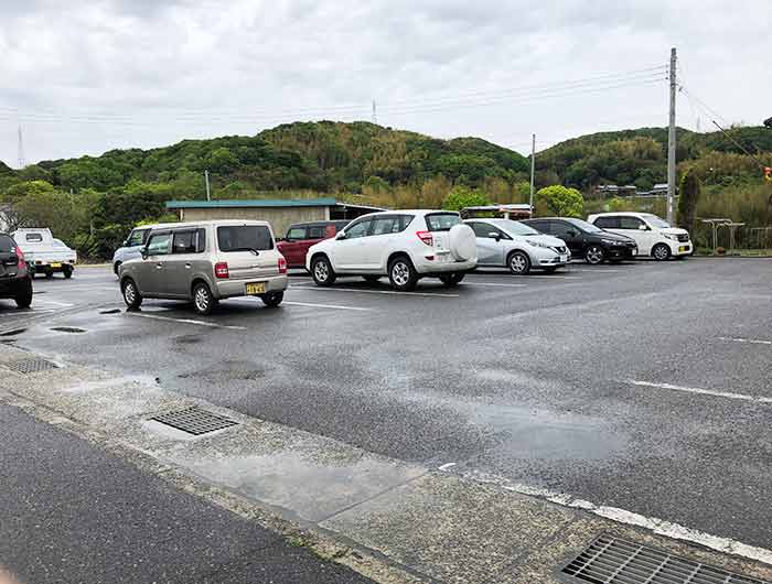 Awabi ware（あわびウェア）駐車場