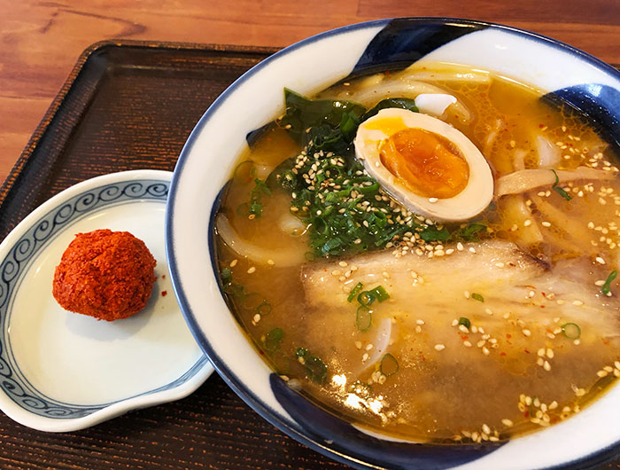 淡波家　味噌ラーメン