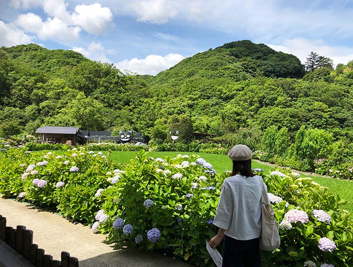 あわじ花山水 園内の様子