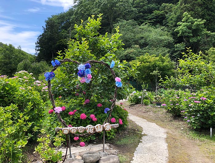 あわじ花山水 園内の様子