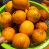 幻の果実・淡路なるとオレンジで、100%ジュースとスパイスを作ってみたよ〜😁