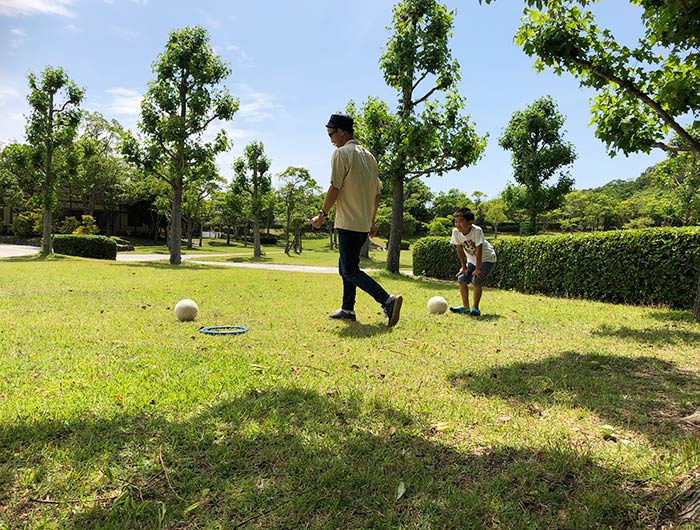 淡路ふれあい公園 芝生広場