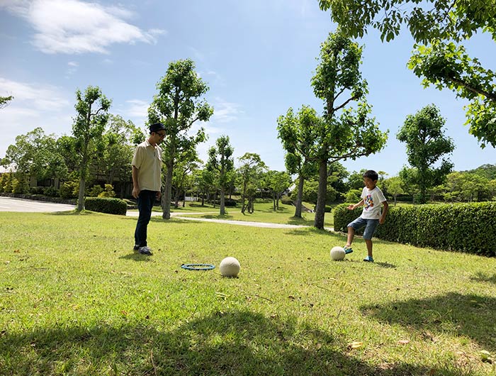 淡路ふれあい公園 芝生広場