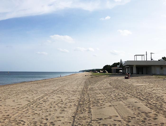 淡路島　慶野松原海水浴場