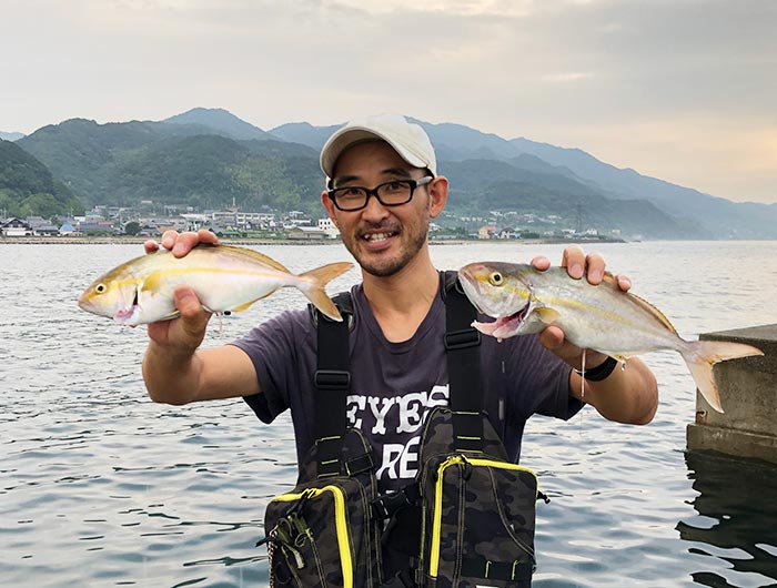 シオが釣れました