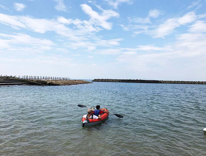 淡路島のカヤック教室